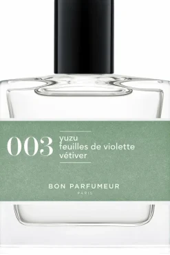 003 Yuzu feuille de violette vétiver Eau de Cologne