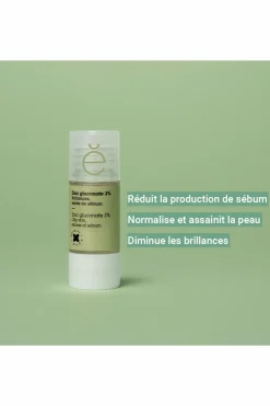 Actif pur Zinc gluconate 3% boutons et imperfections