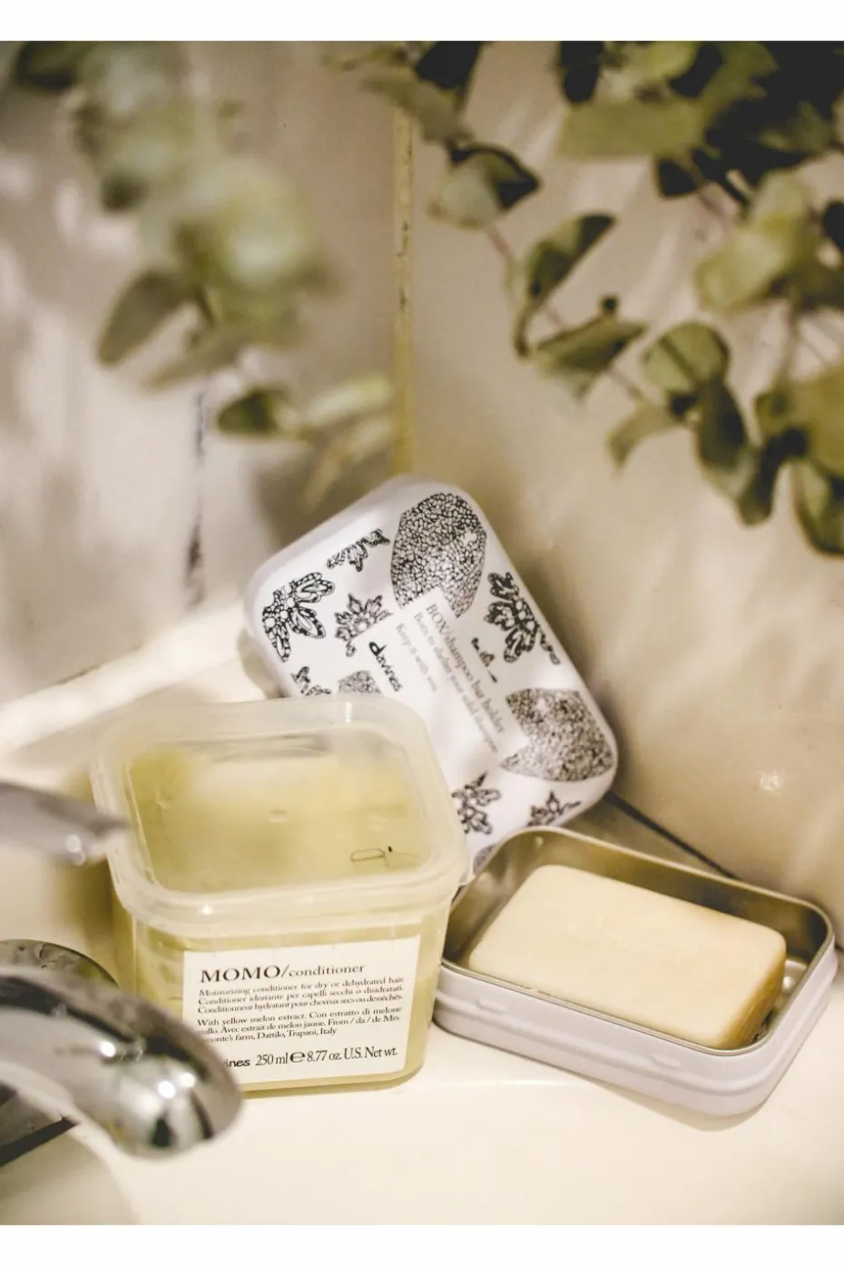 Après-shampoing hydratant pour cheveux secs Momo