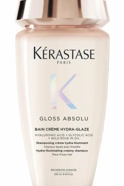 Bain crème hydra-illuminant pour cheveux épais sujets aux frisottis Gloss Absolu