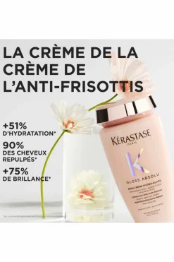 Bain crème hydra-illuminant pour cheveux épais sujets aux frisottis Gloss Absolu