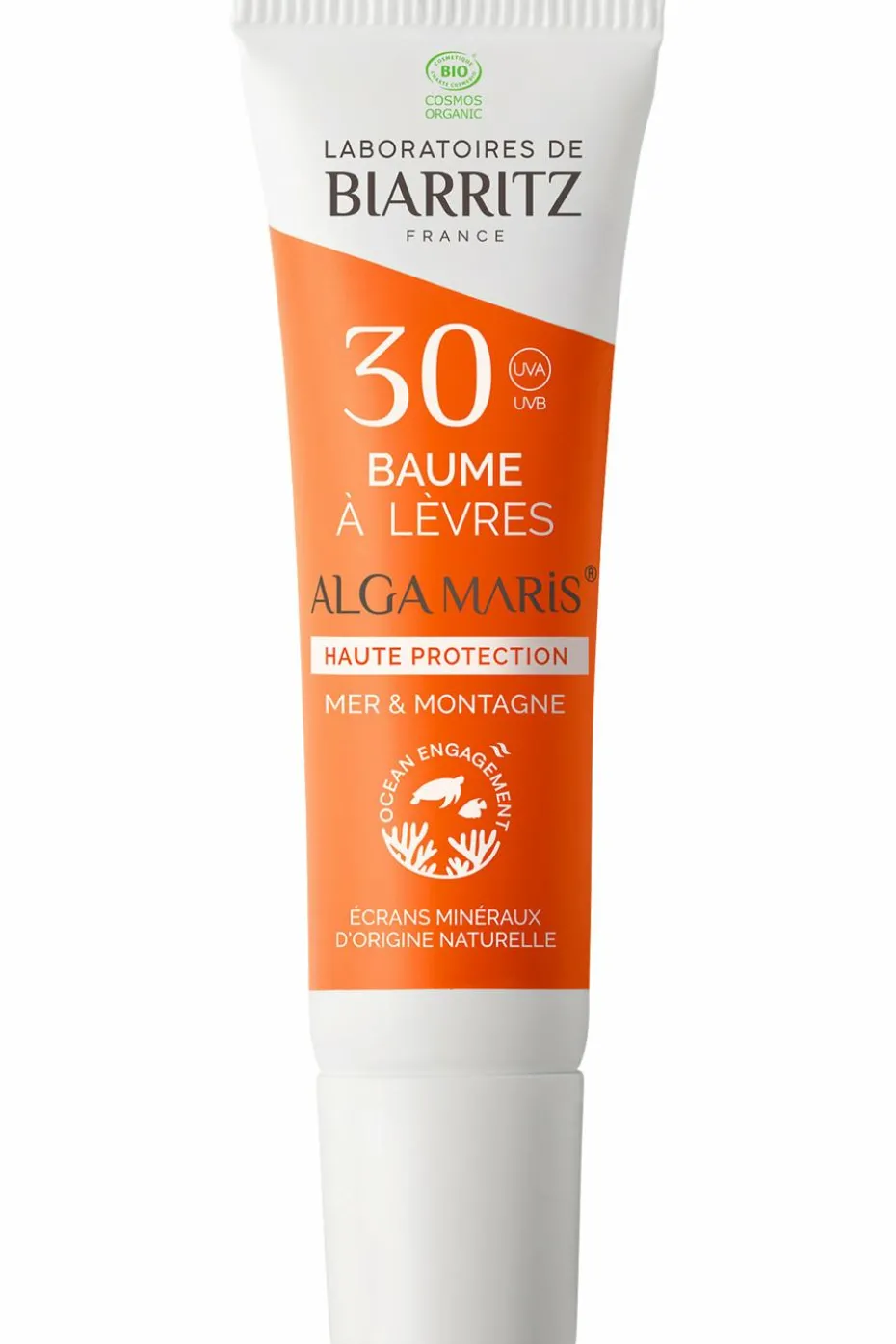 Baume à lèvres SPF30 mer et montagne Algamaris