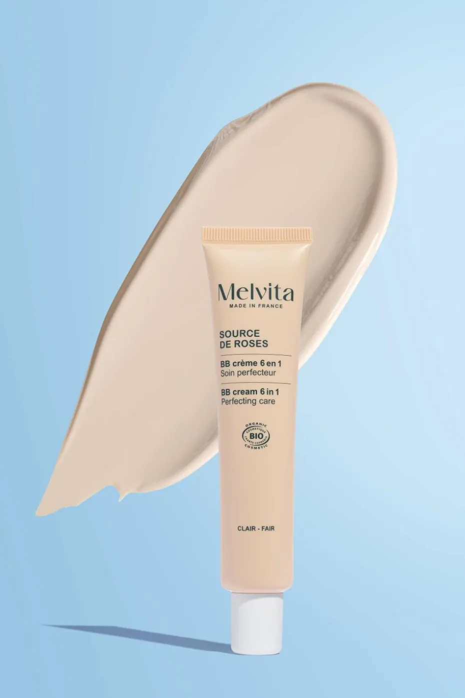 BB crème bio claire Source de roses