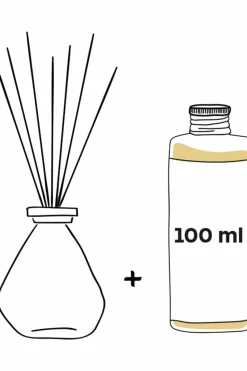 Bouquet parfumé rechargeable fleurs de polynésie