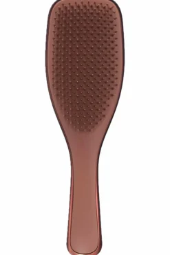 Brosse à cheveux chrome chocolate bronze