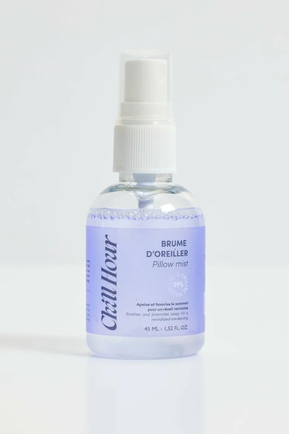 Brume d’oreiller apaisante à la lavande