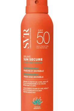 Brume solaire invisible & biodégradable SPF50 Sun Secure