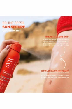 Brume solaire invisible & biodégradable SPF50 Sun Secure