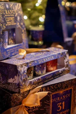 Coffret 3 bougies Au Pied du Sapin, Étoile Filante & Cannelle Orange