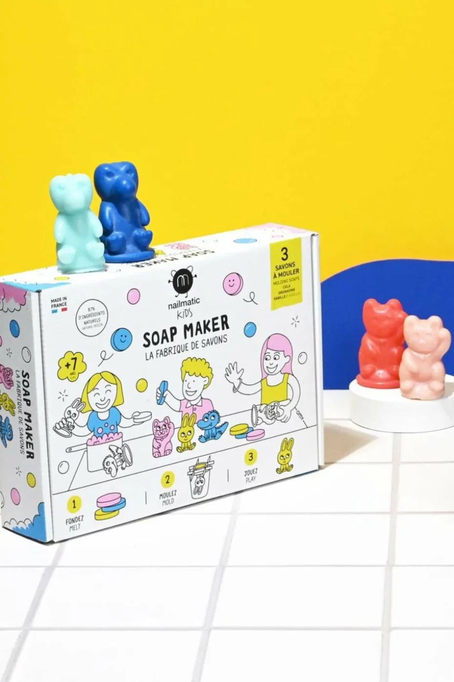 Coffret enfant DIY La Fabrique à Savons