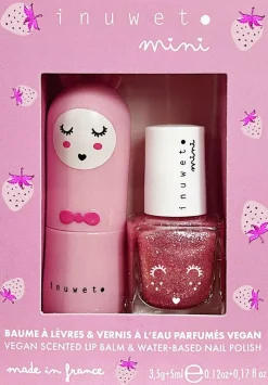 Coffret enfant duo baume & vernis Rose clair
