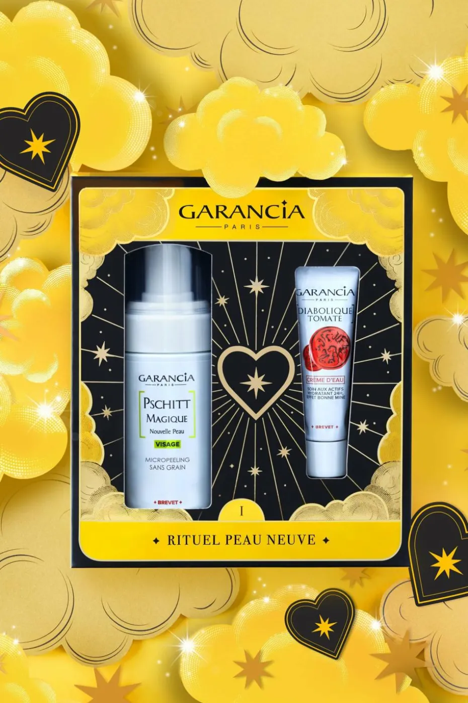 Coffret noël peau neuve visage Pschitt Magique + 1 mini soin offert