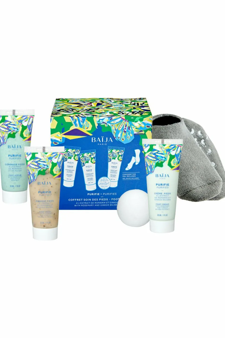 Coffret soins pieds Purifiant