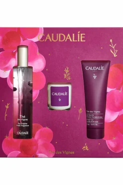 Coffret thé des vignes bougie & gel douche offerts