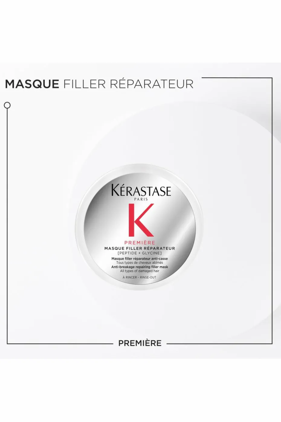 Coffret trio traitement cheveux abîmés Réparateur Première