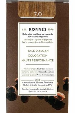 Coloration permanente huile d’argan
