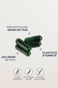 Complément alimentaire cure peau repulpée
