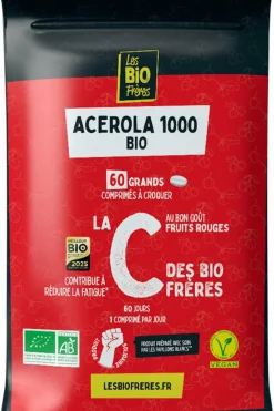 Complément alimentaire vitamine C fruits rouges