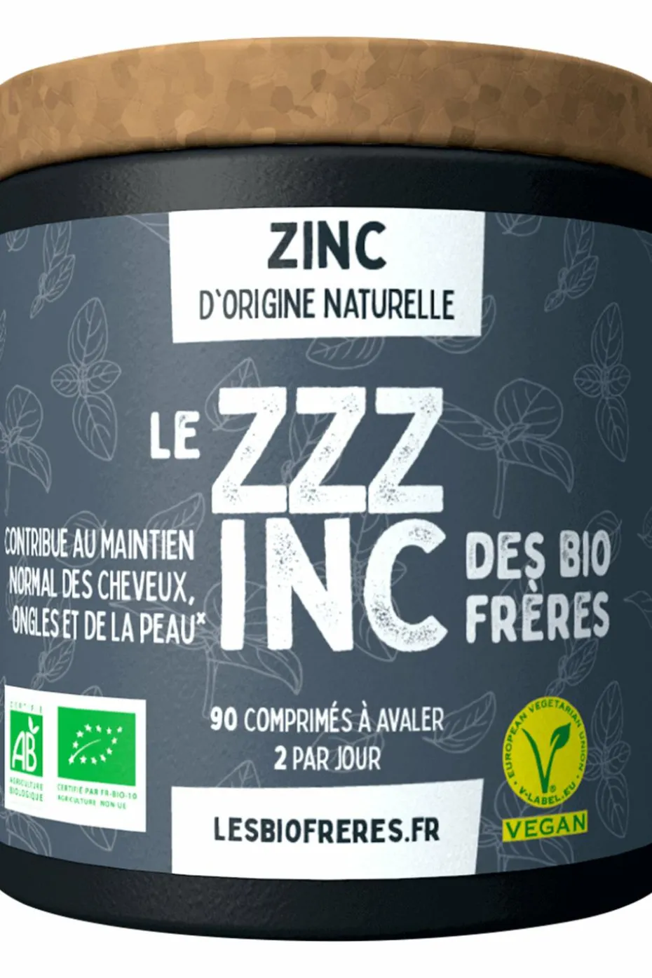 Complément alimentaire zinc doux végétal