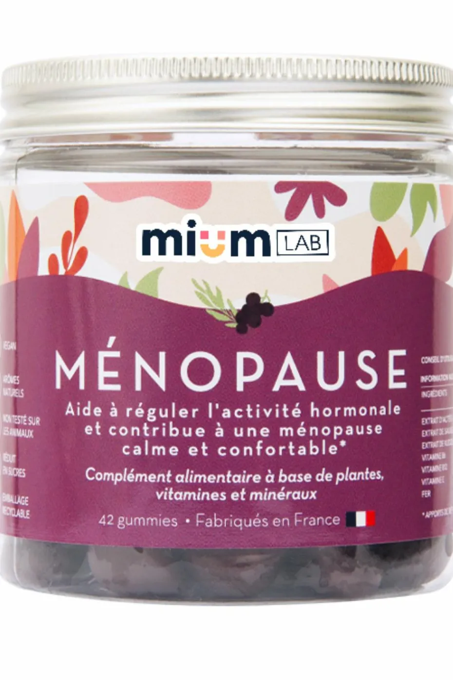 Compléments alimentaires gummies Ménopause