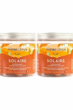 Compléments alimentaires gummies Solaire préparation au bronzage