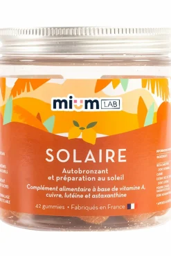 Compléments alimentaires gummies Solaire préparation au bronzage