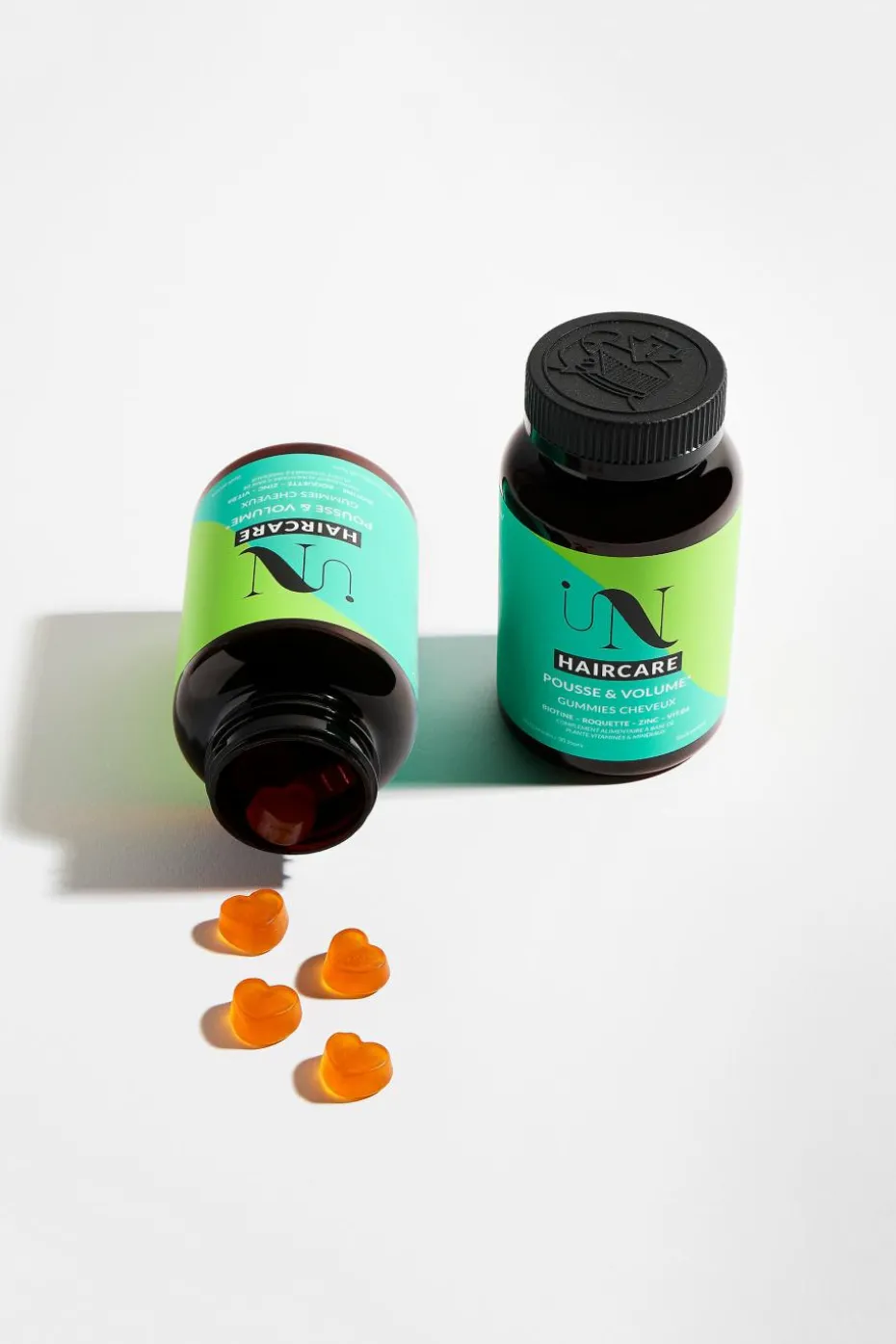 Compléments alimentaires gummies cure pousse de cheveux