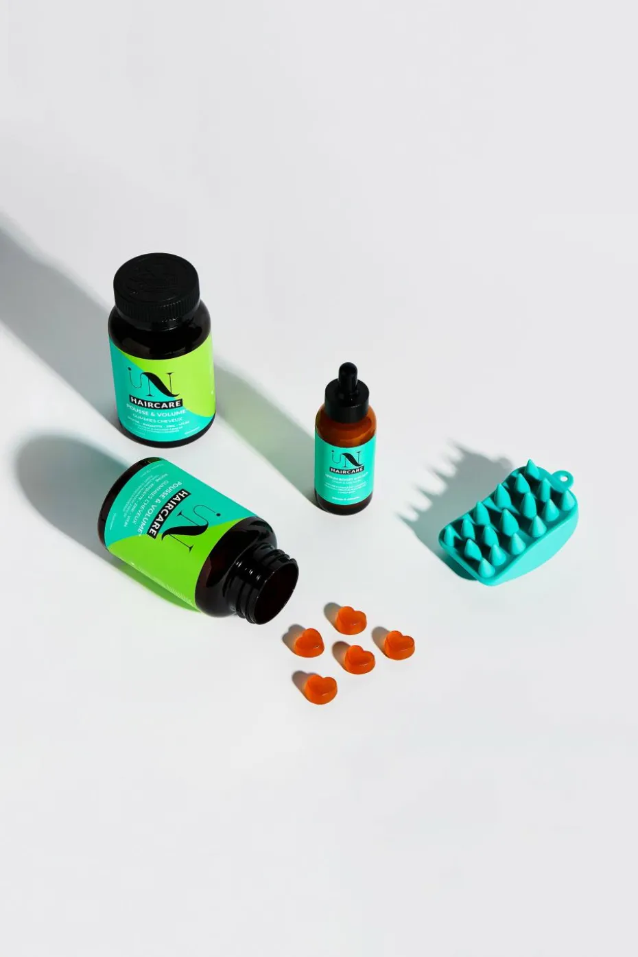 Compléments alimentaires gummies cure pousse de cheveux