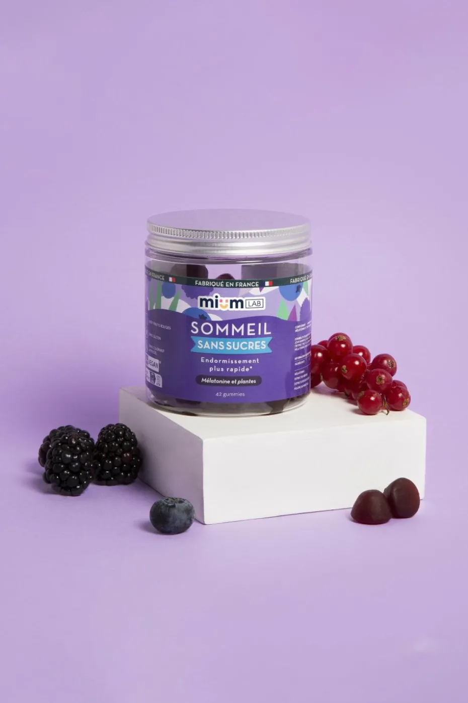 Compléments alimentaires gummies Sommeil sans sucres