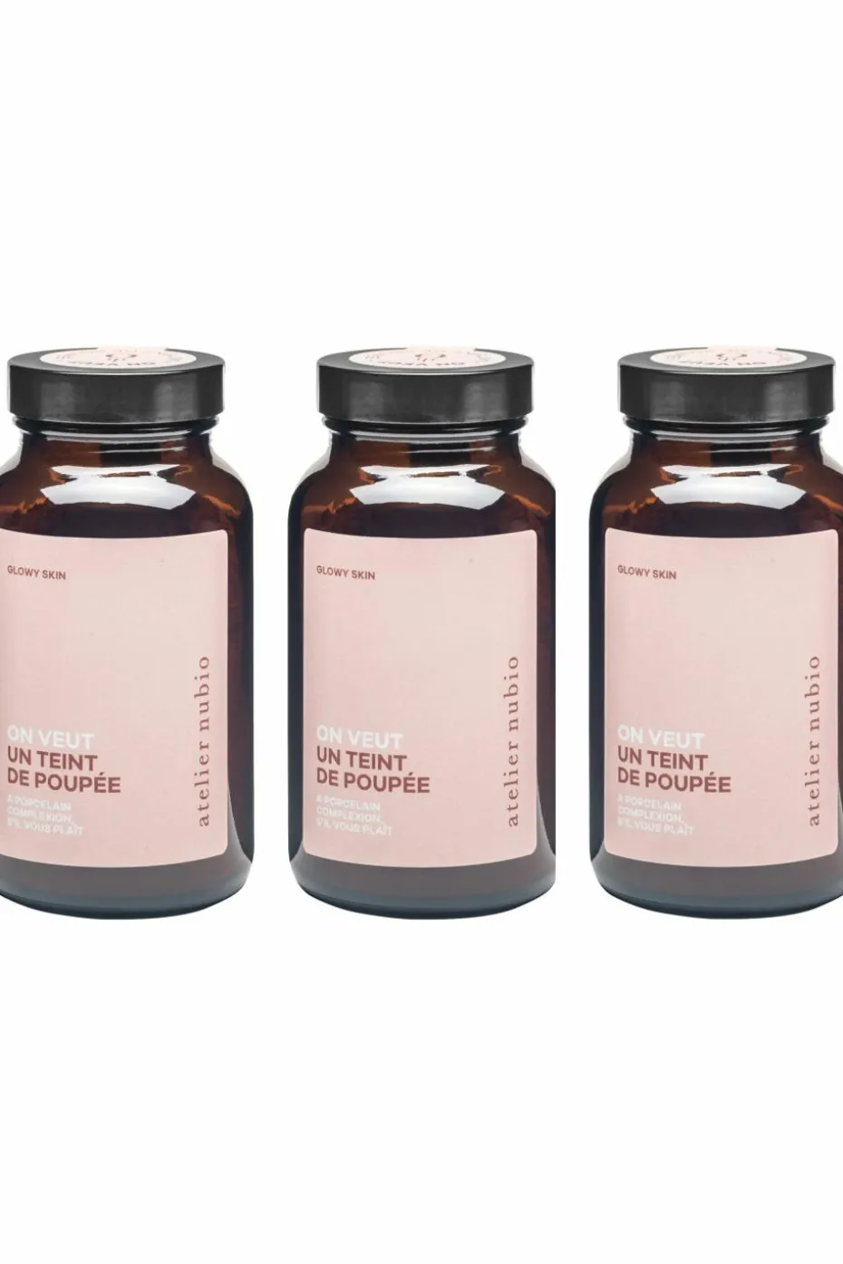 Compléments alimentaires peau On veut..un teint de poupée