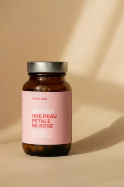 Compléments alimentaires peau « On veut…une peau pétale de rose »