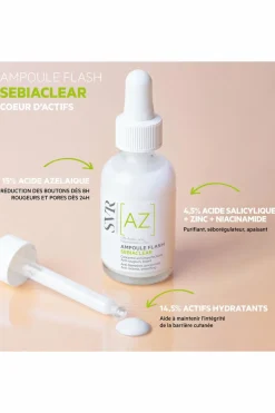 Concentré anti-imperfections & anti-rougeurs Sebiaclear Ampoule Flash