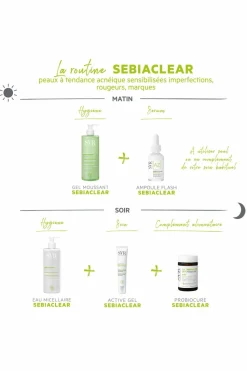 Concentré anti-imperfections & anti-rougeurs Sebiaclear Ampoule Flash