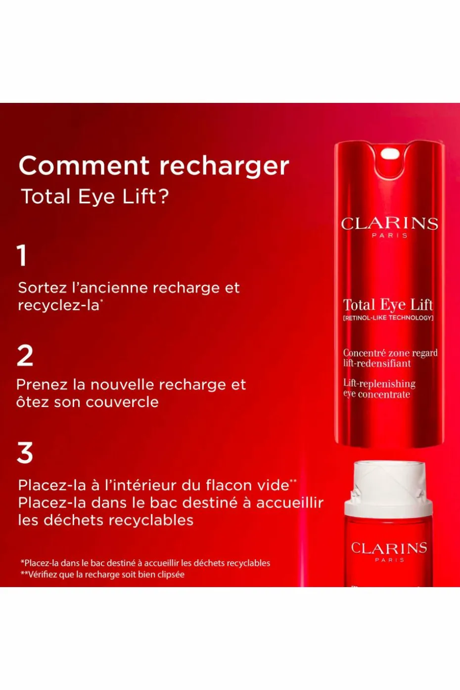 Contour des yeux anti-âge Total Eye Lift rechargeable