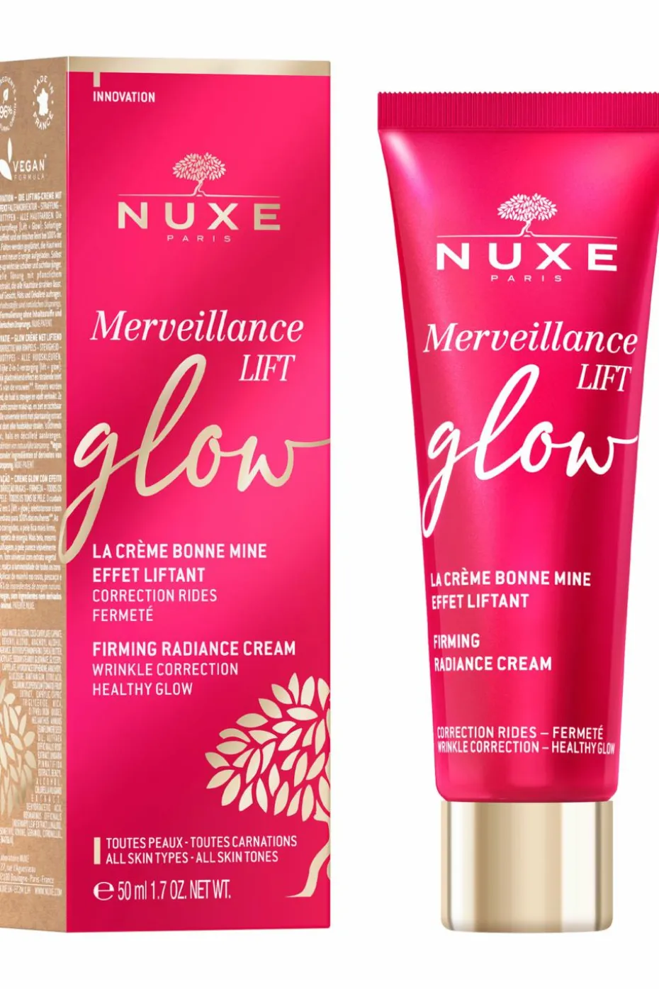 Crème bonne mine effet liftant Merveillance Lift glow