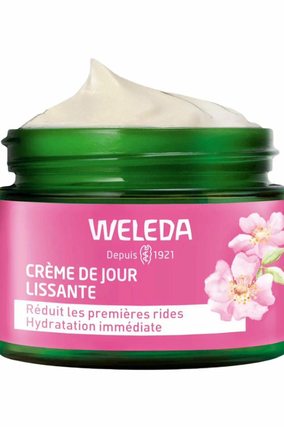 Crème de jour lissante rose musquée & thé blanc