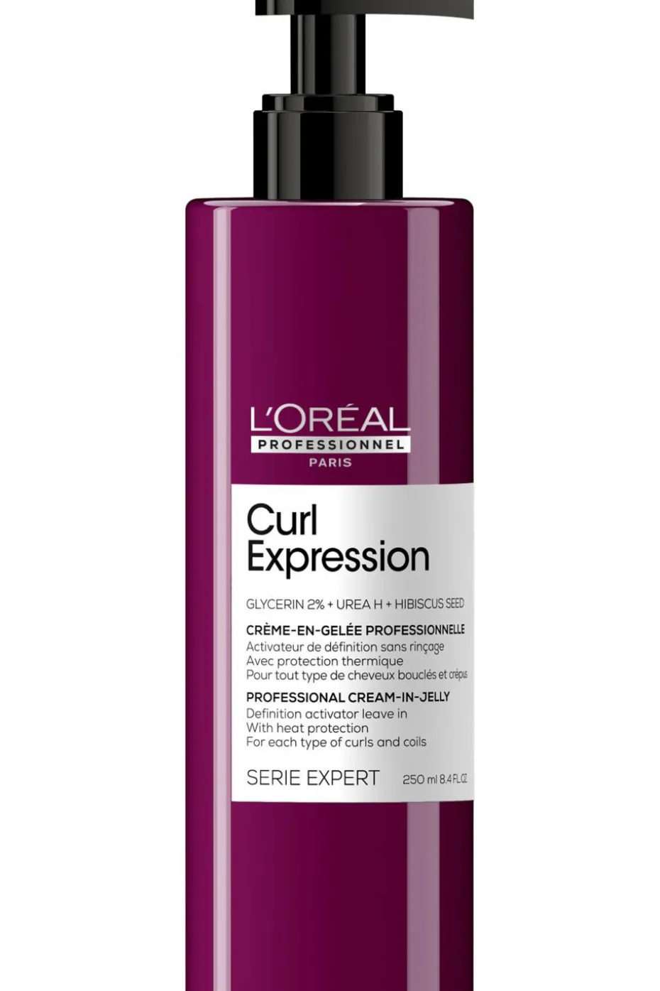 Crème en gelée sans rinçage Activateur de Définition Curl Expression
