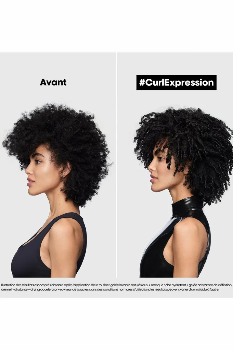 Crème en gelée sans rinçage Activateur de Définition Curl Expression