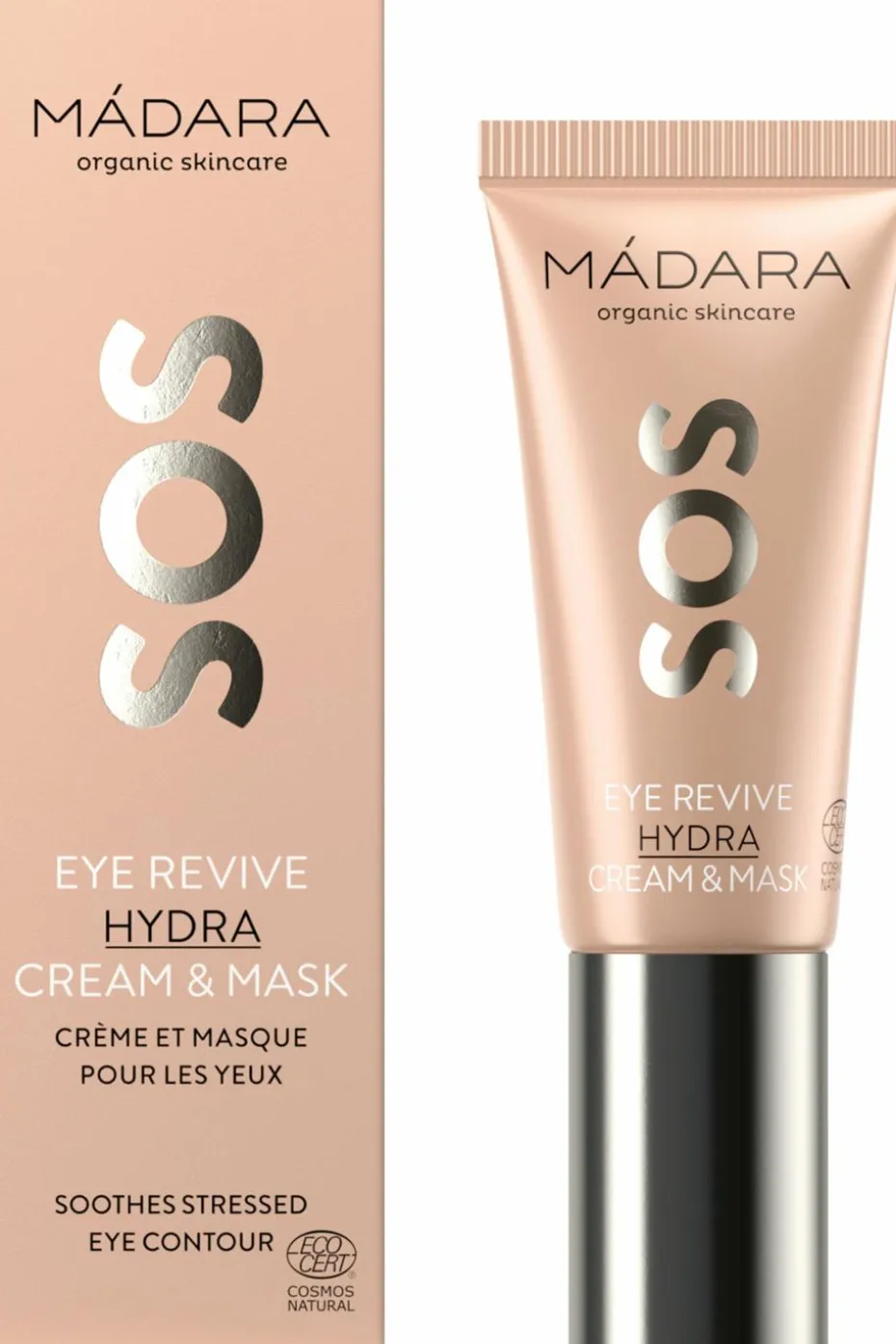 Crème et masque revitalisante contour des yeux SOS Hydra