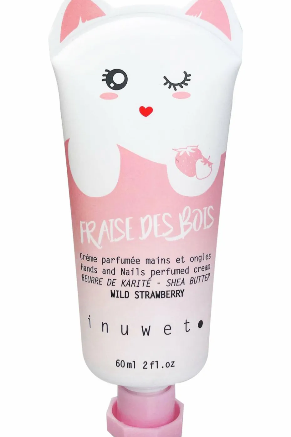Crème mains parfum fraise