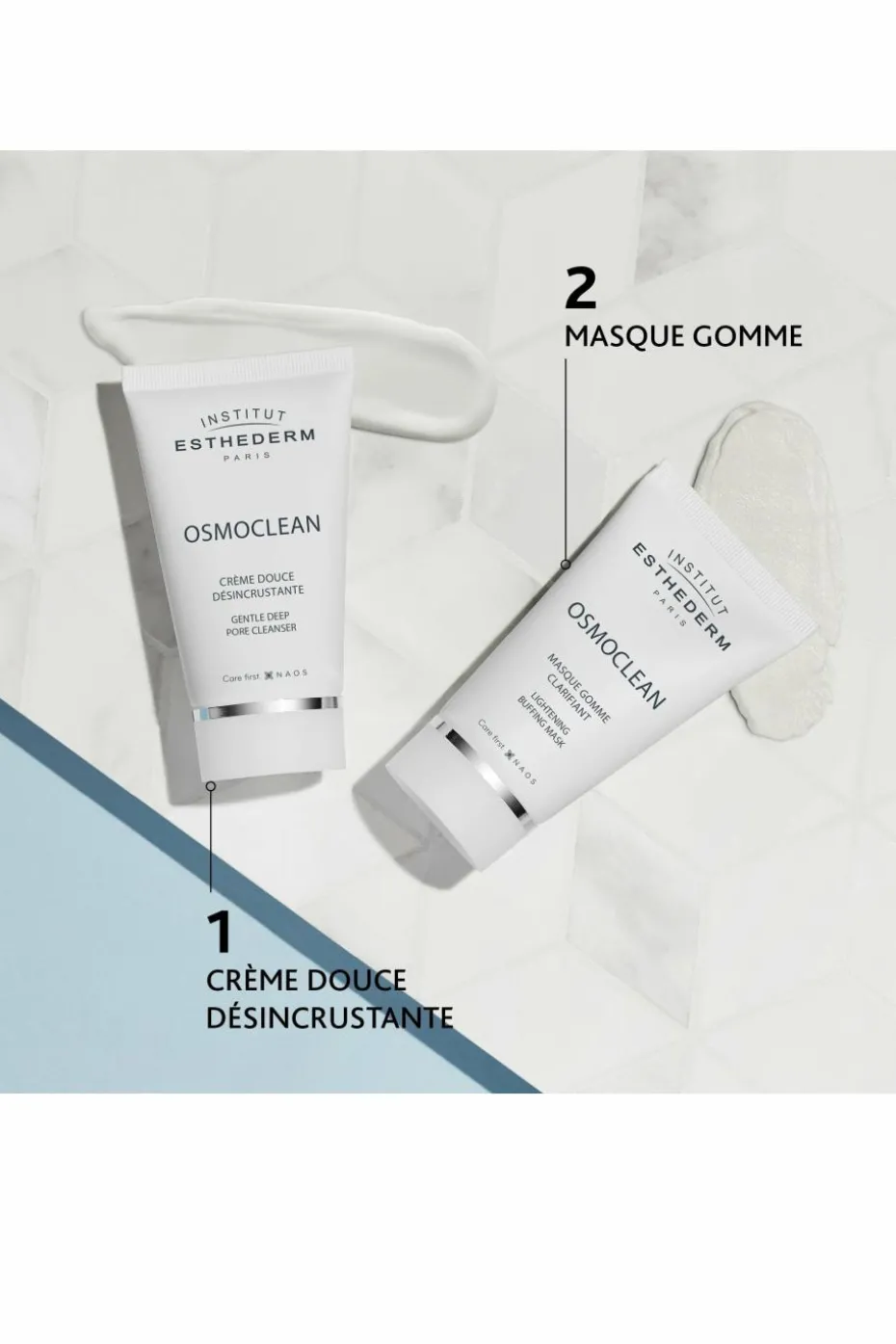 Crème nettoyante douce désincrustante Osmoclean