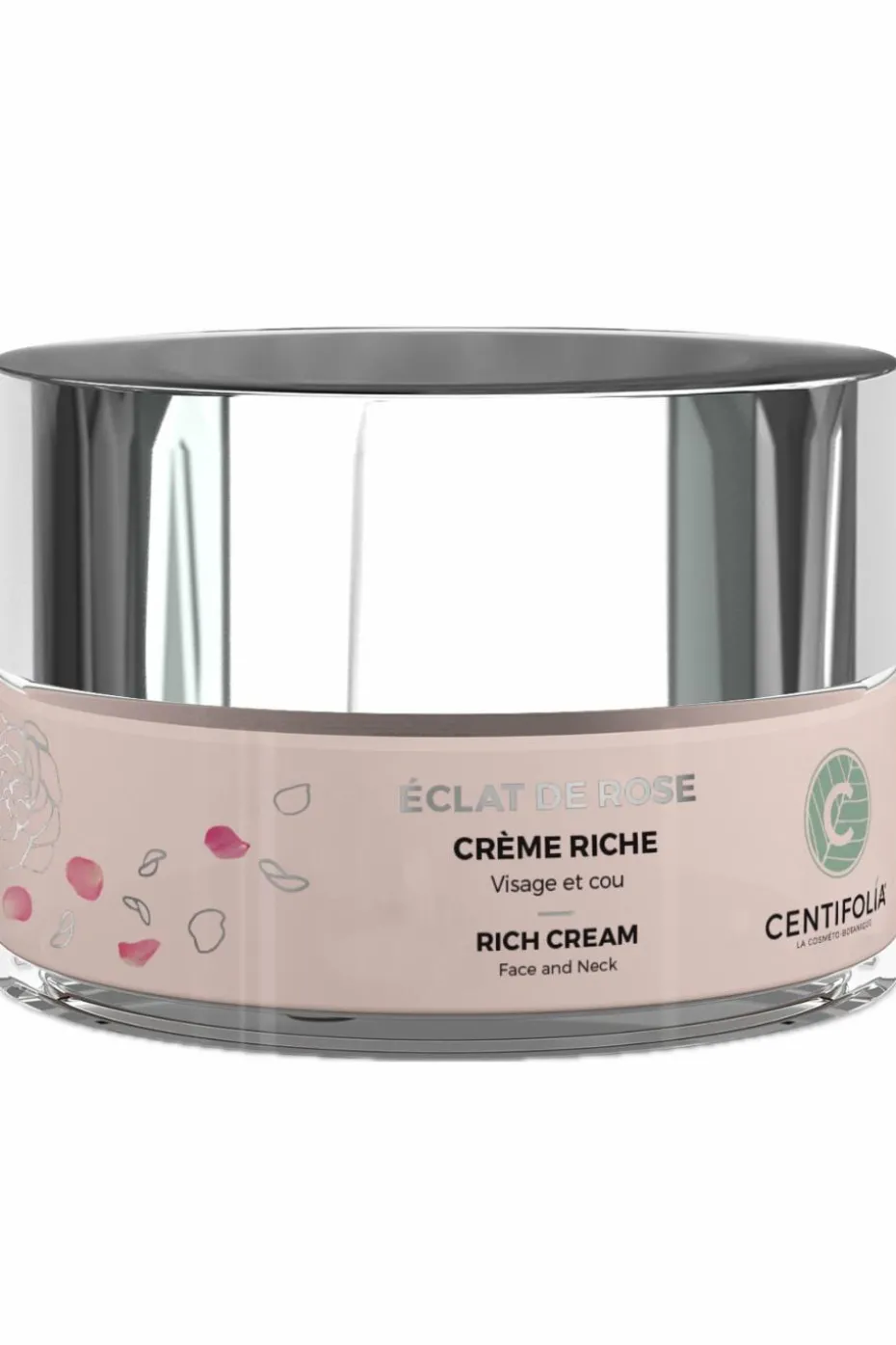 Crème riche éclat de rose