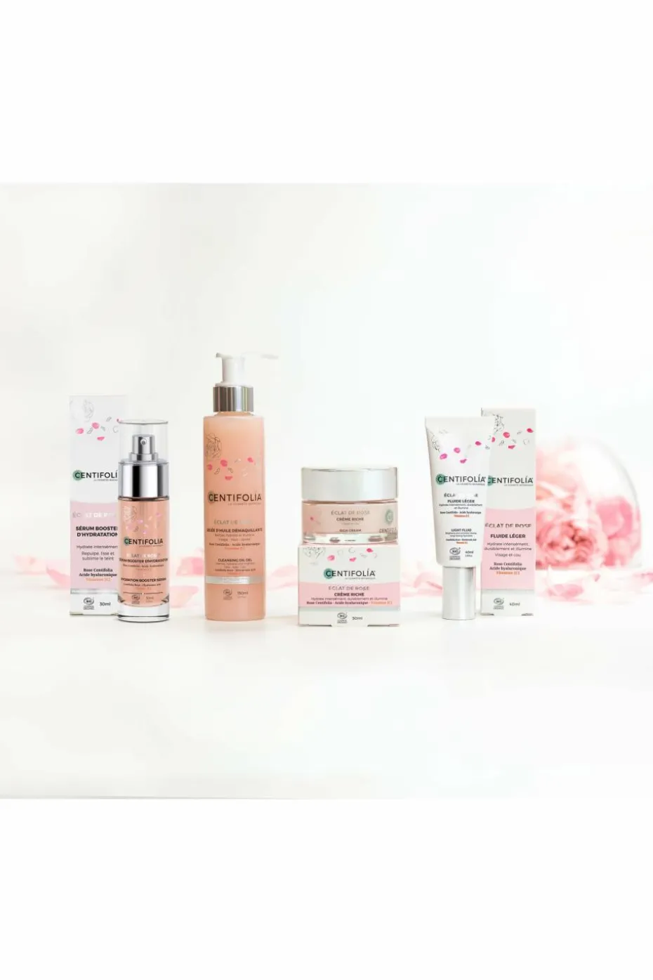 Crème riche éclat de rose