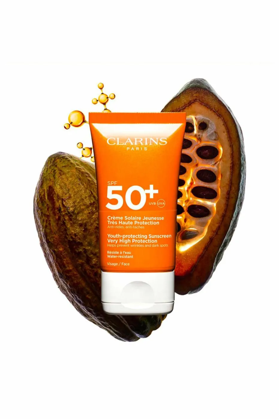 Crème Solaire anti-rides & anti-taches SPF50 +