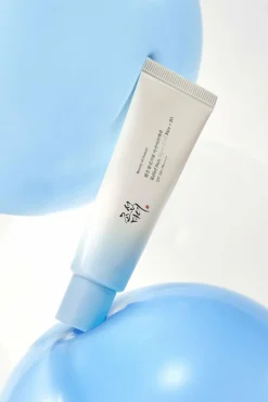 Crème solaire aqua fresh riz et panthénol SPF50+