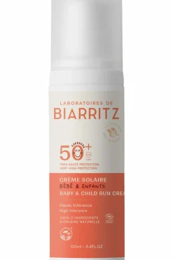 Crème solaire minérale bébé & enfant SPF50+