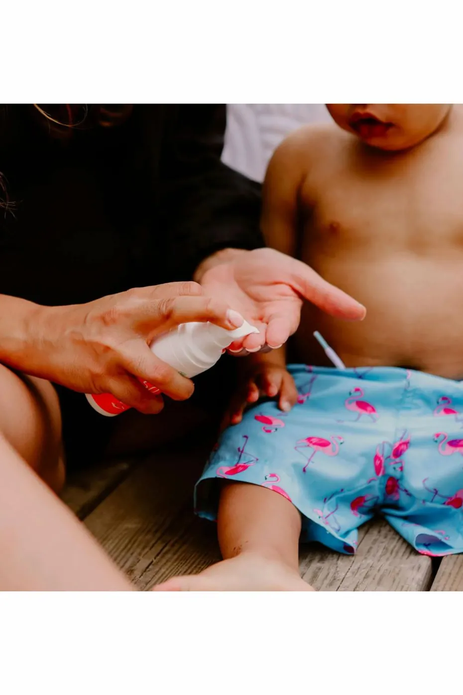 Crème solaire minérale bébé & enfant SPF50+