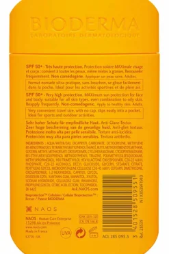 Crème solaire visage Photoderm MAX Aquafluide SPF50+