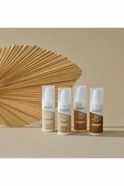 Crème solaire visage teintée SPF30