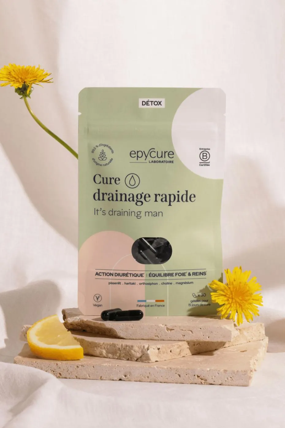 Cure drainage rapide